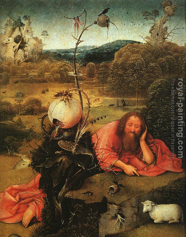 Hieronymus Bosch : St. John the Baptist in the Wilderness